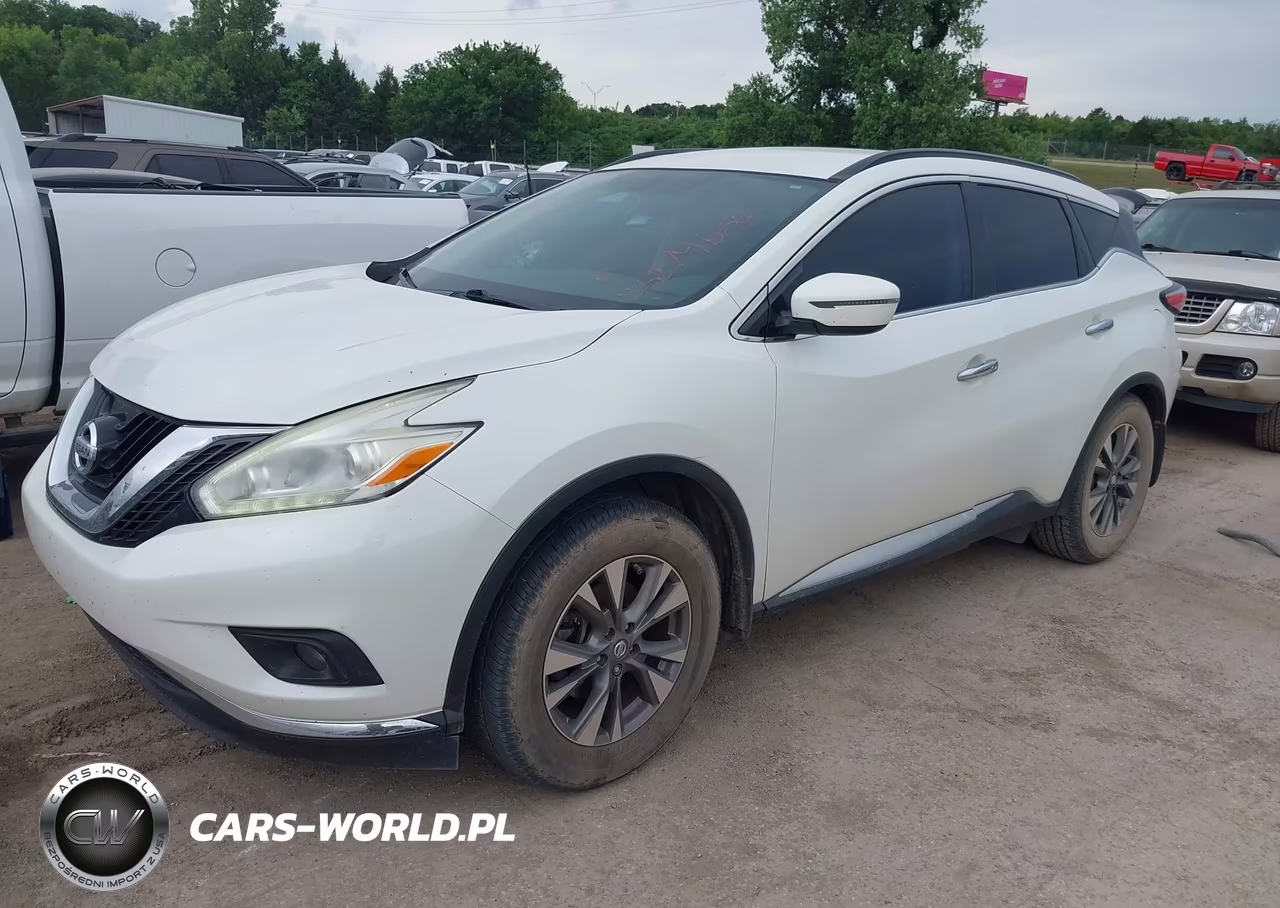 2016 Nissan Murano Sv VIN:5N1AZ2MGXGN156181 - 2