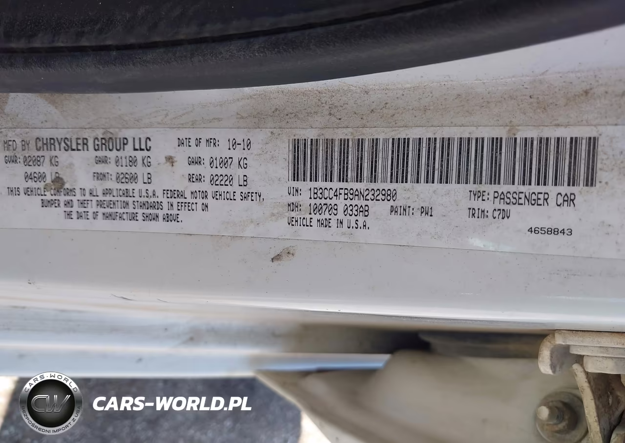 2010 Dodge Avenger Sxt VIN:1B3CC4FB9AN232980 - 9