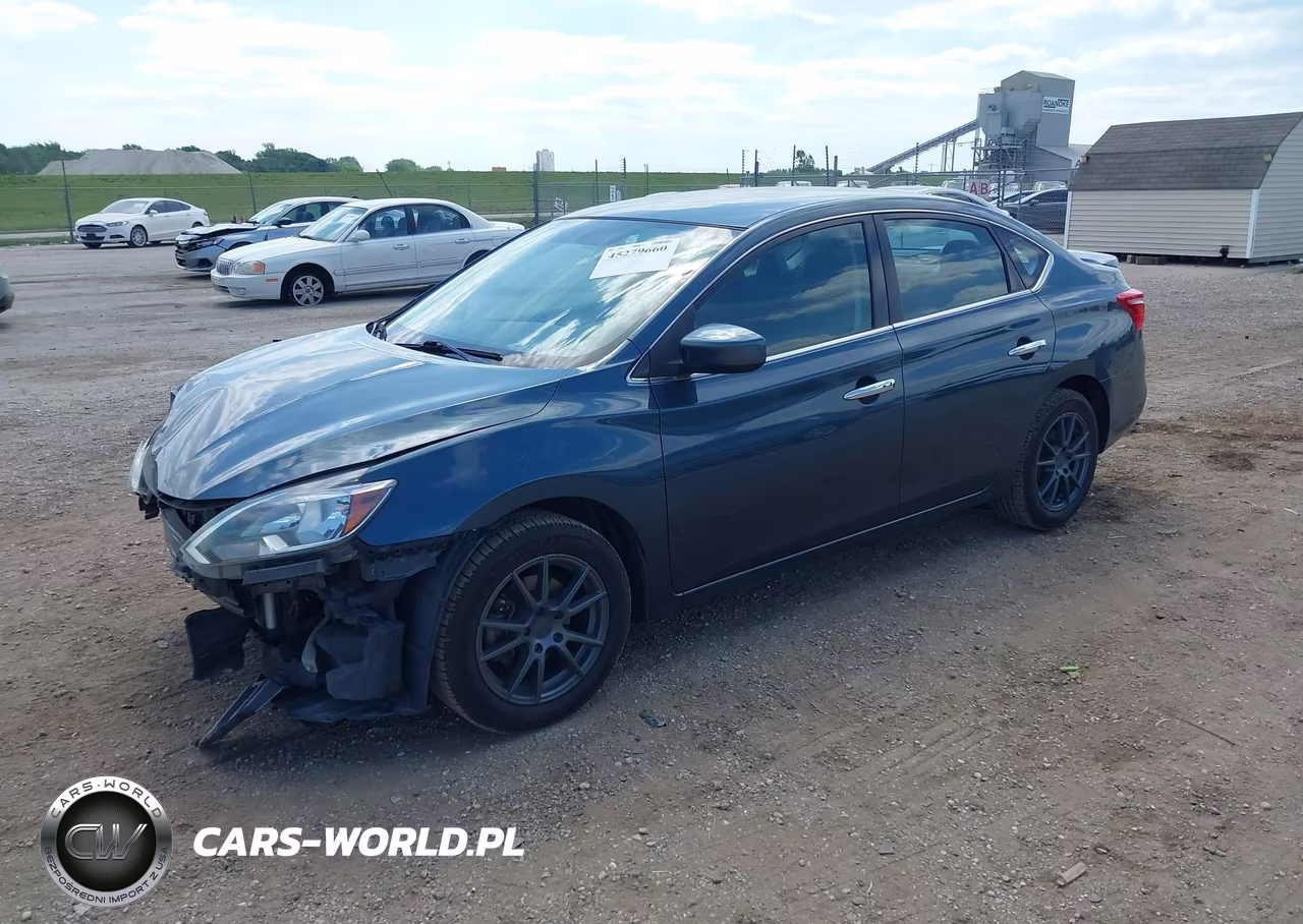 2017 Nissan Sentra Sv VIN:3N1AB7AP5HY287830 - 2