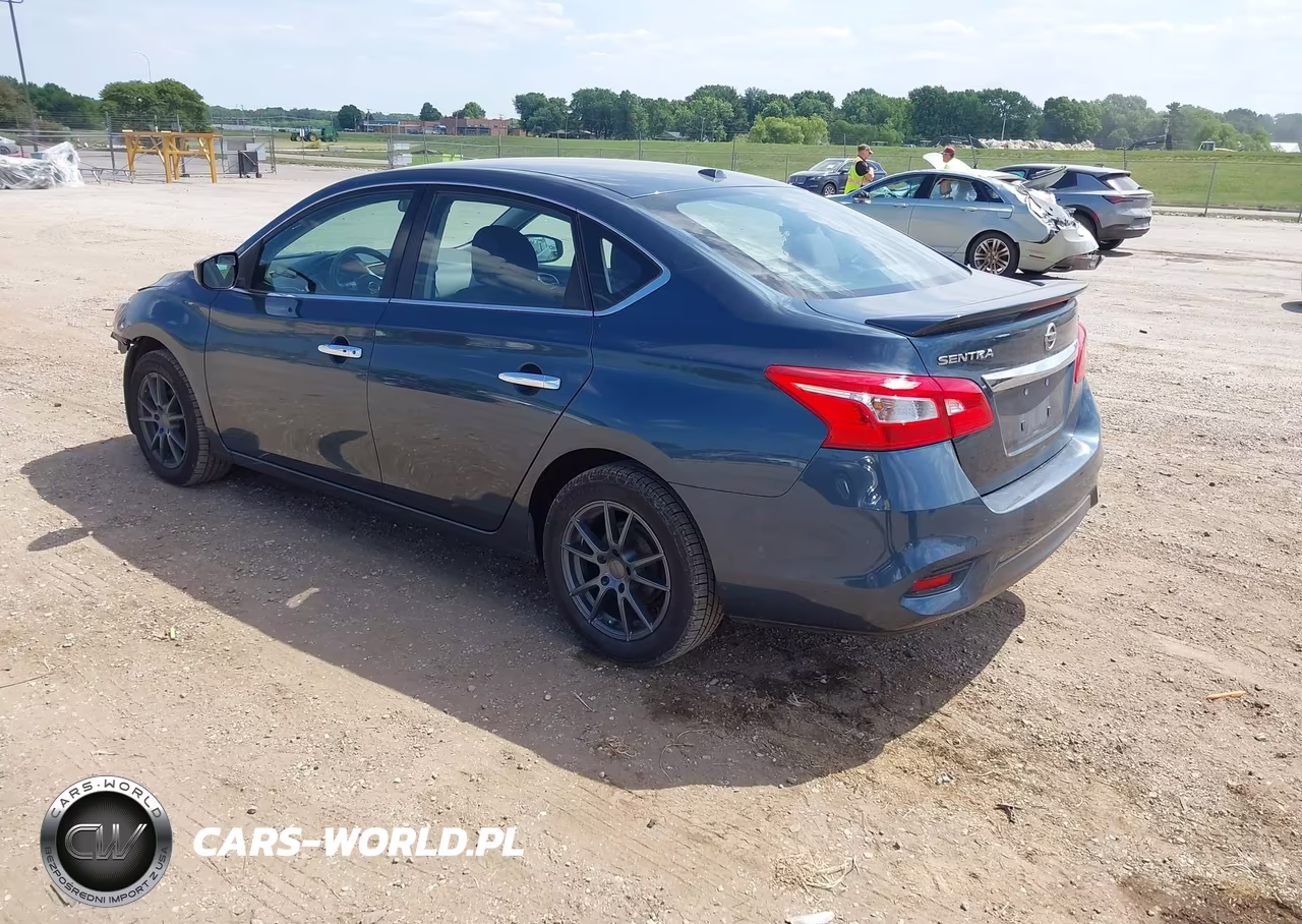 2017 Nissan Sentra Sv VIN:3N1AB7AP5HY287830 - 3