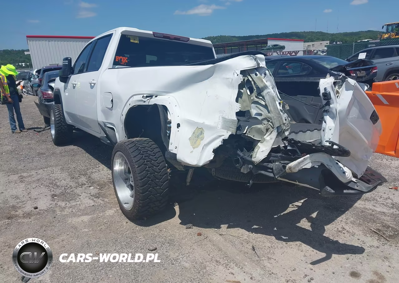 2022 GMC Sierra 2500Hd 4Wd Standard Bed At4 VIN:1GT49PEY4NF106471 - 3