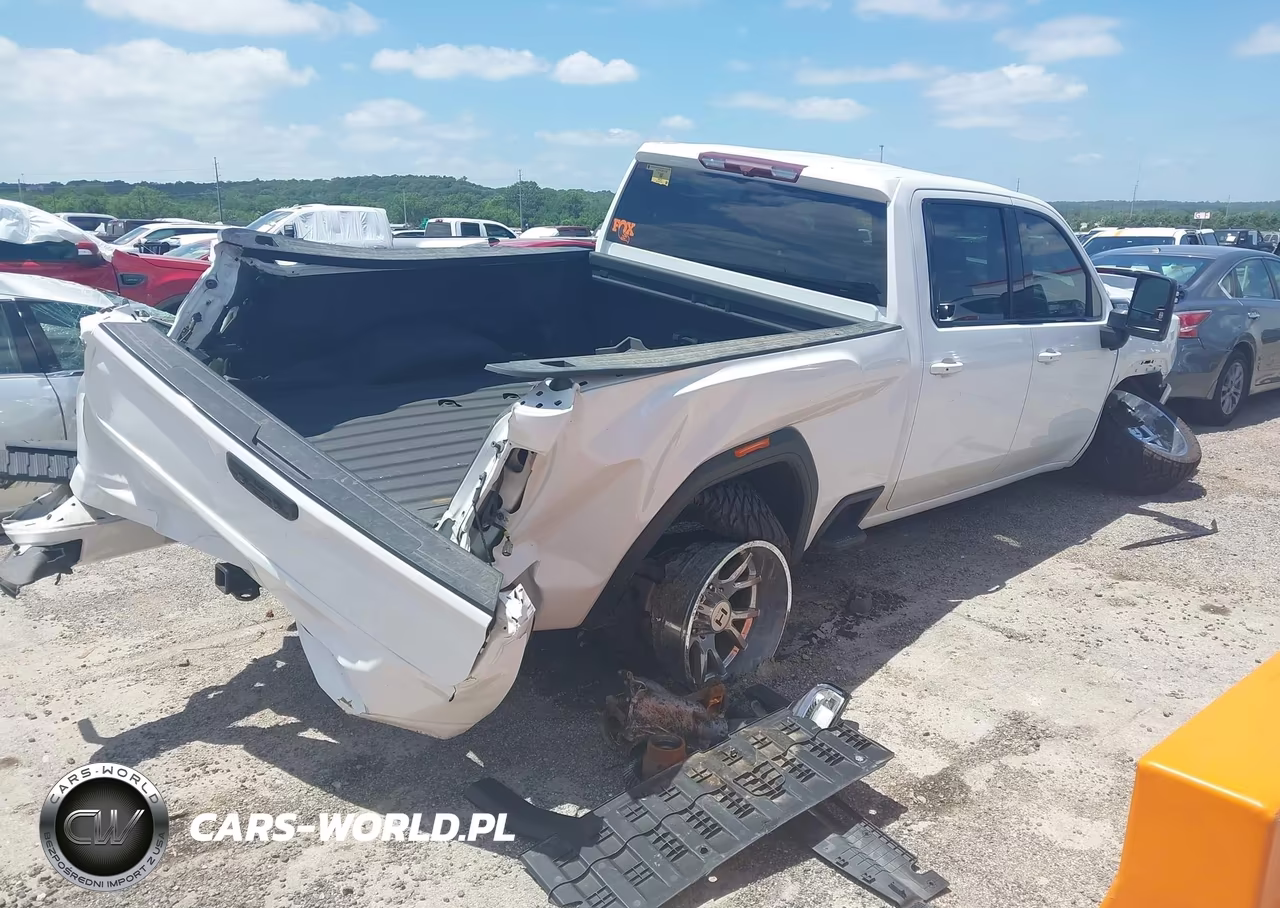 2022 GMC Sierra 2500Hd 4Wd Standard Bed At4 VIN:1GT49PEY4NF106471 - 4
