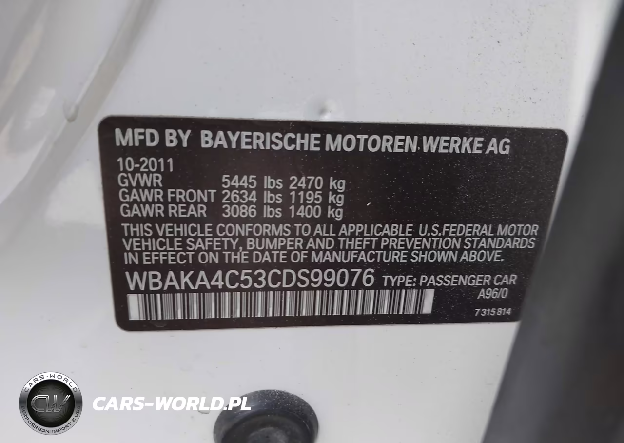 2012 BMW 740I VIN:WBAKA4C53CDS99076 - 9