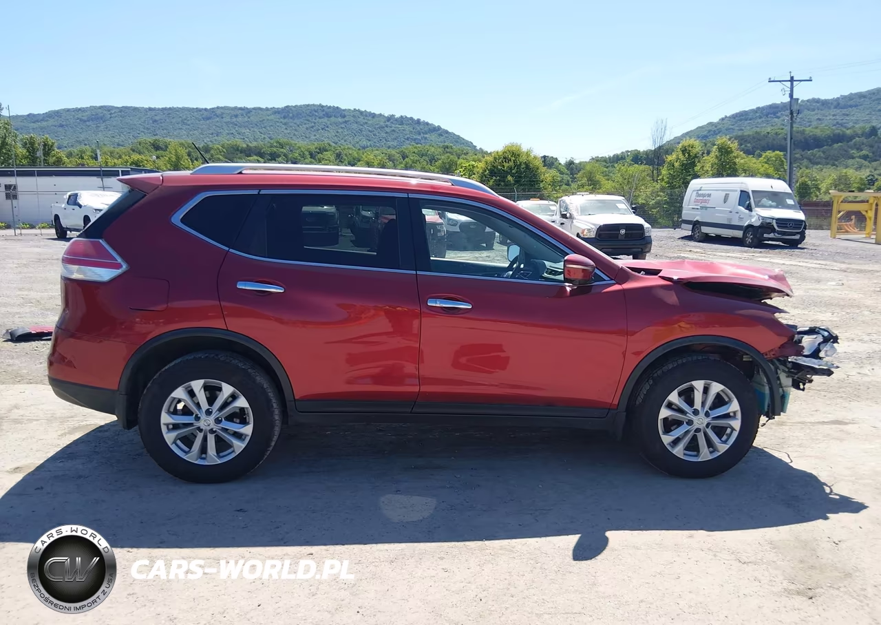 2015 Nissan Rogue Sv VIN:KNMAT2MV4FP509134 - 14