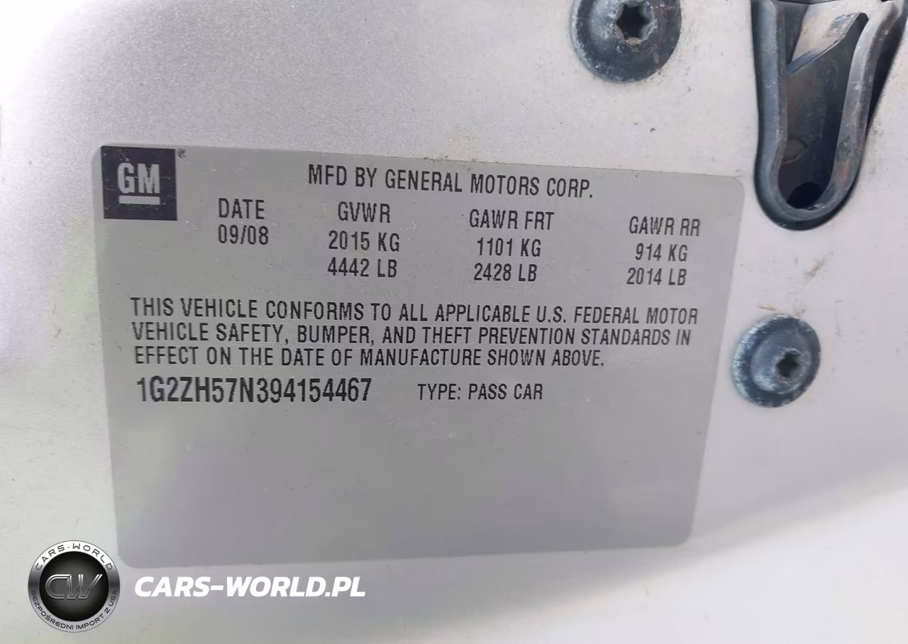 2009 Pontiac G6 Gt VIN:1G2ZH57N394154467 - 9