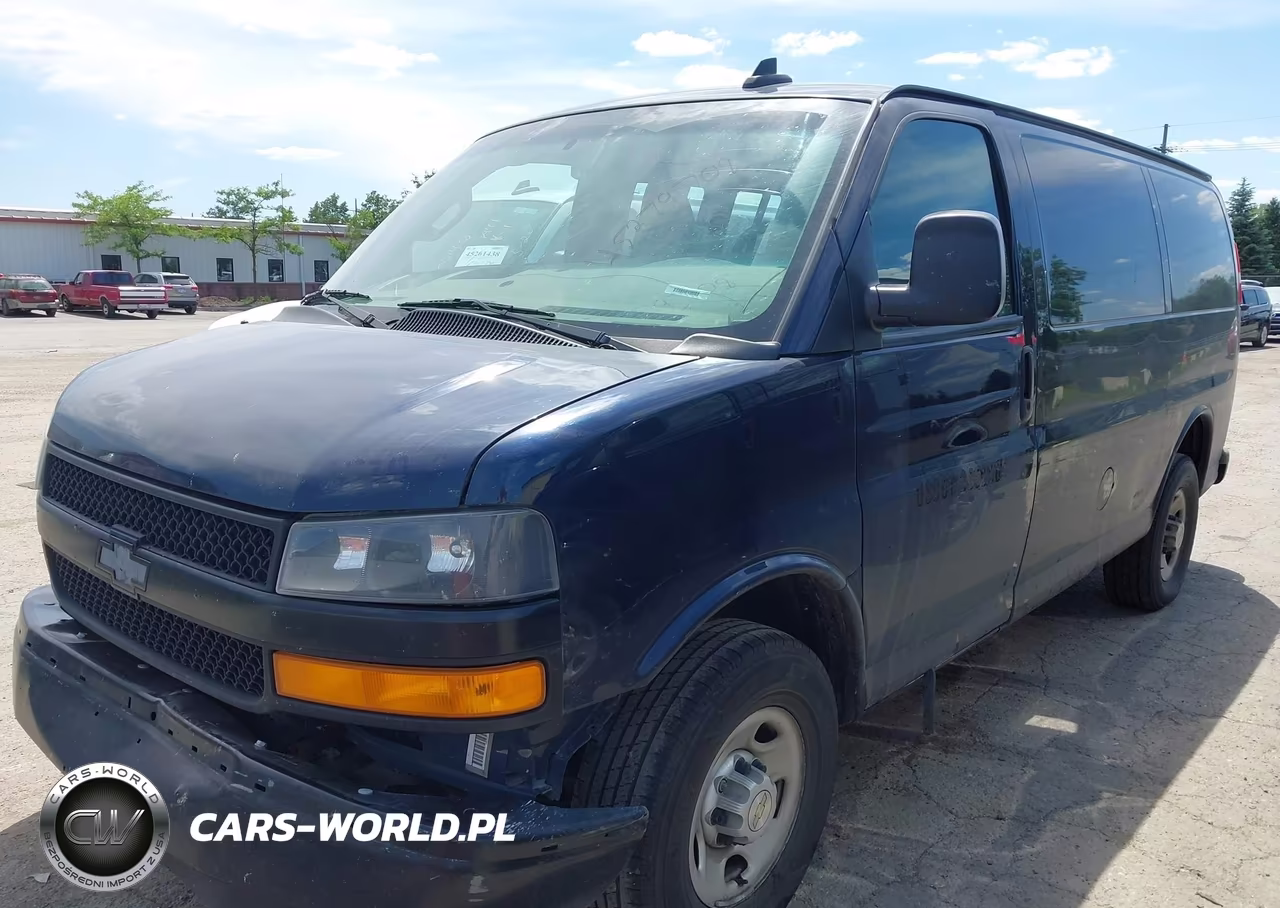 2020 Chevrolet Express Cargo Rwd 2500 Regular Wheelbase Wt VIN:1GCWGAFP3L1193940 - 2