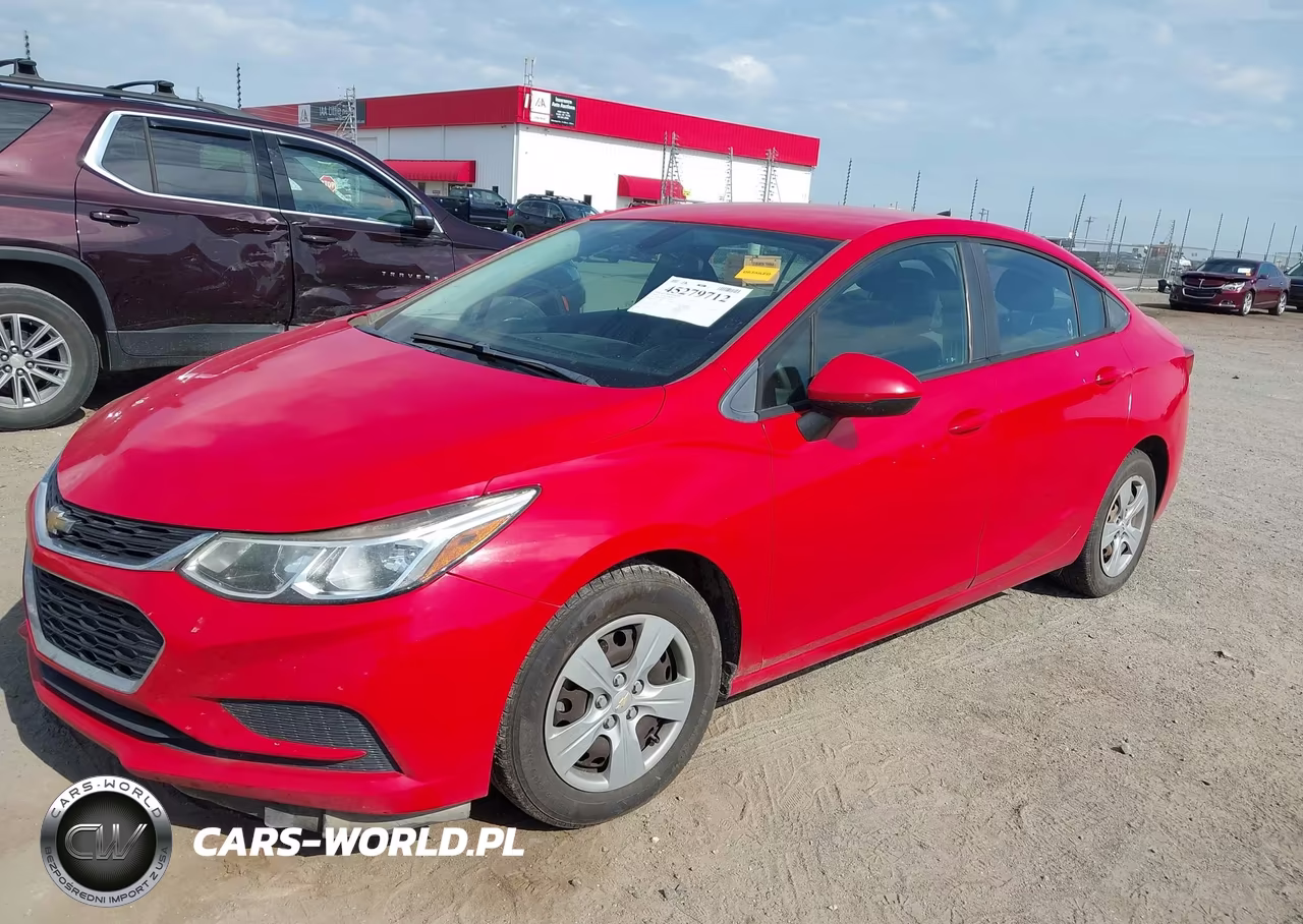 2018 Chevrolet Cruze Ls Auto VIN:1G1BC5SM9J7223345 - 2