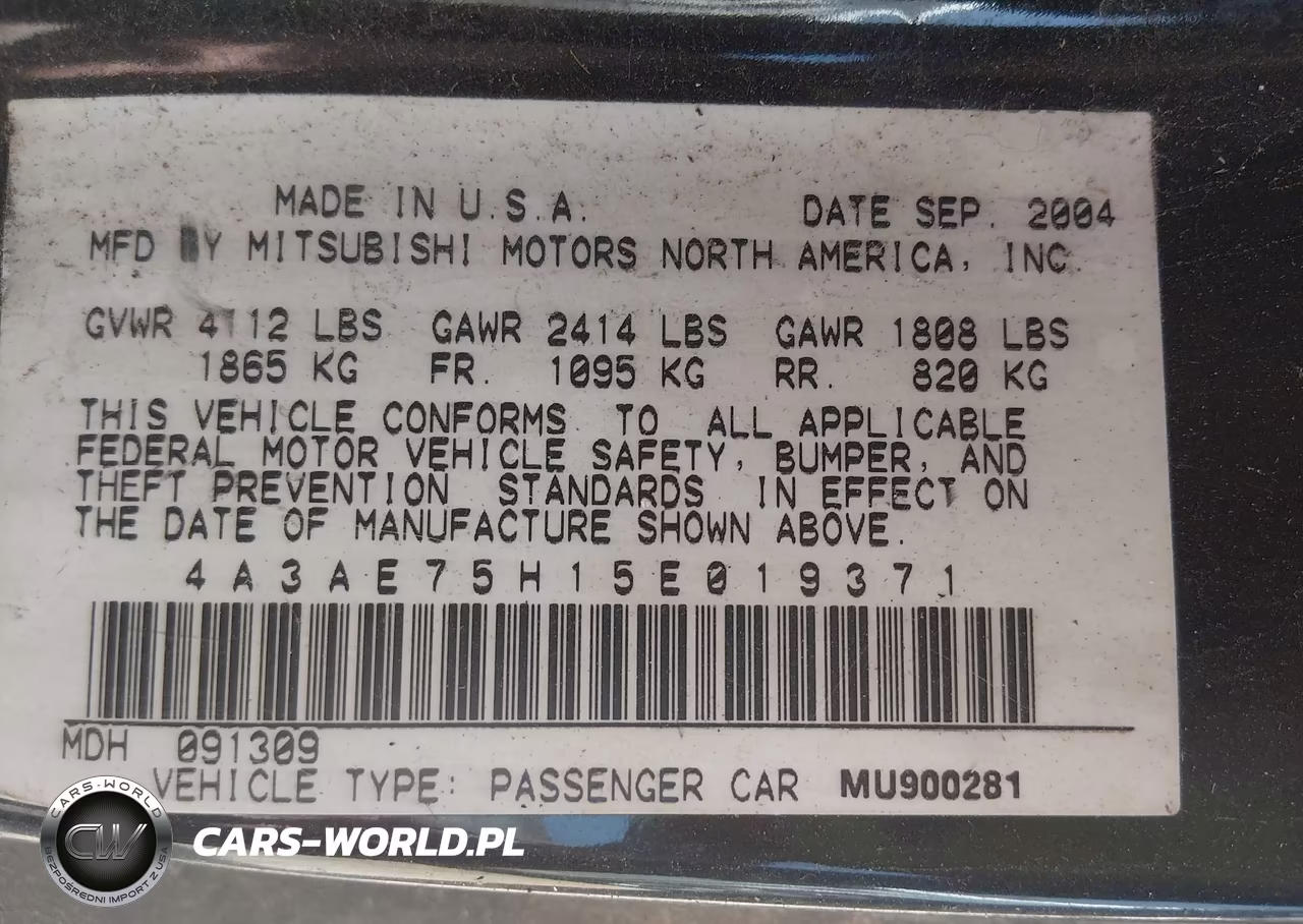 2005 Mitsubishi Eclipse Spyder Gts VIN:4A3AE75H15E019371 - 9