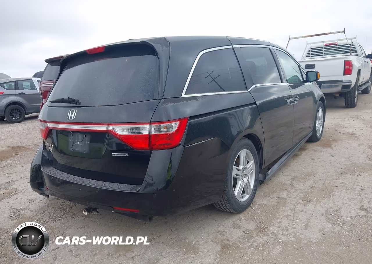 2012 Honda Odyssey Touring-Touring Elite VIN:5FNRL5H91CB127280 - 4