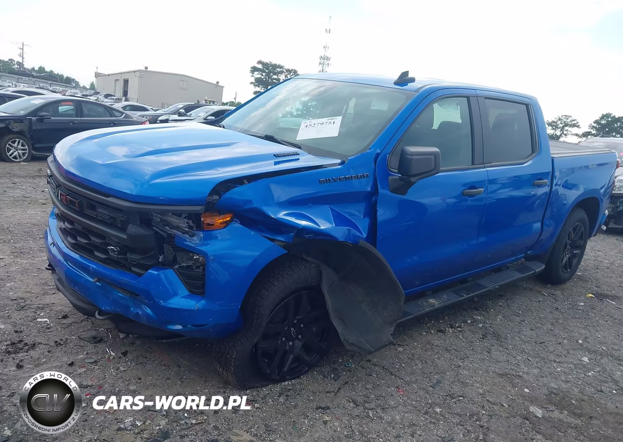 2025 Chevrolet Silverado 1500 2Wd Short Bed Custom VIN:1GCPABEK8SZ133170 - 2