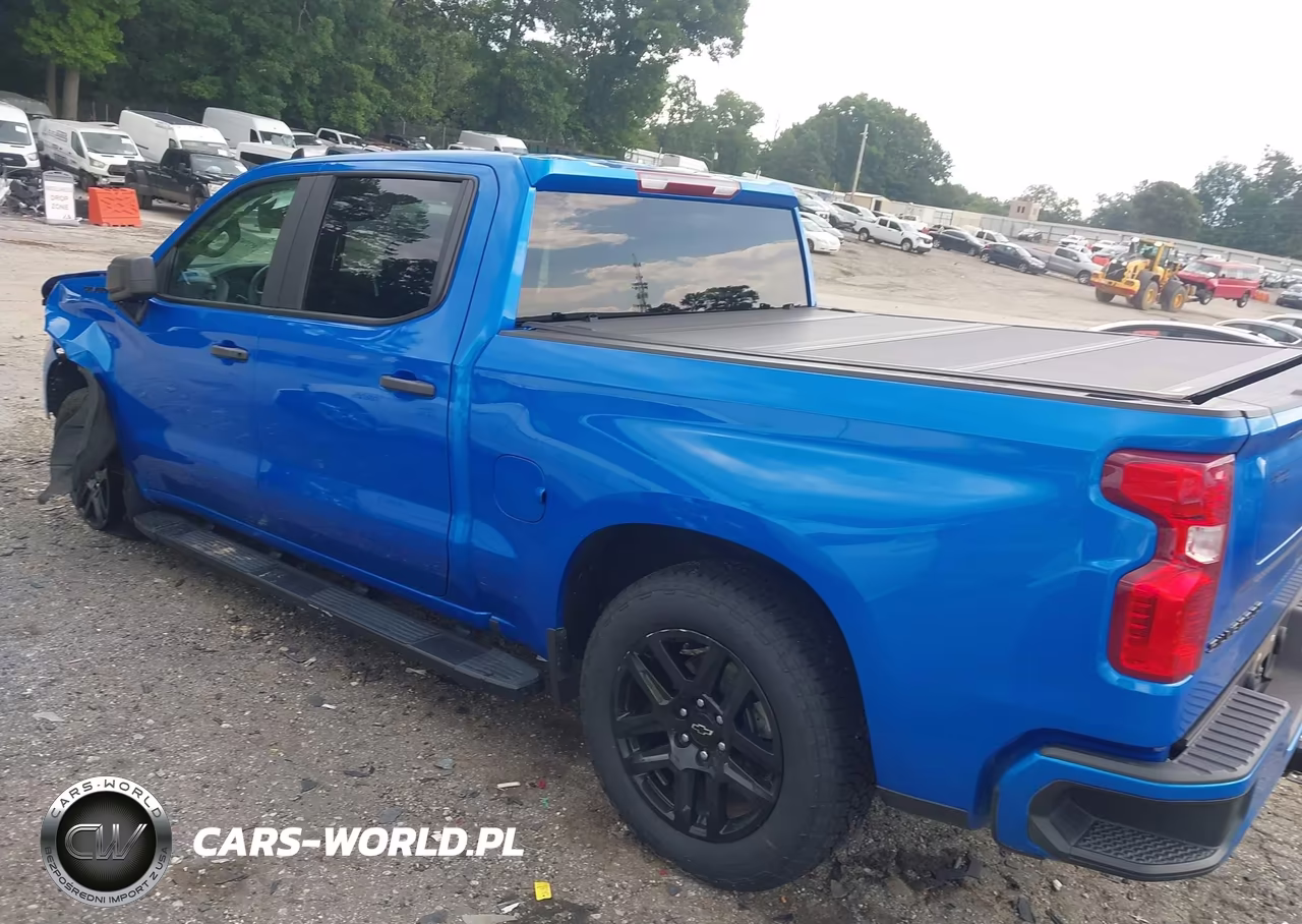 2025 Chevrolet Silverado 1500 2Wd Short Bed Custom VIN:1GCPABEK8SZ133170 - 3