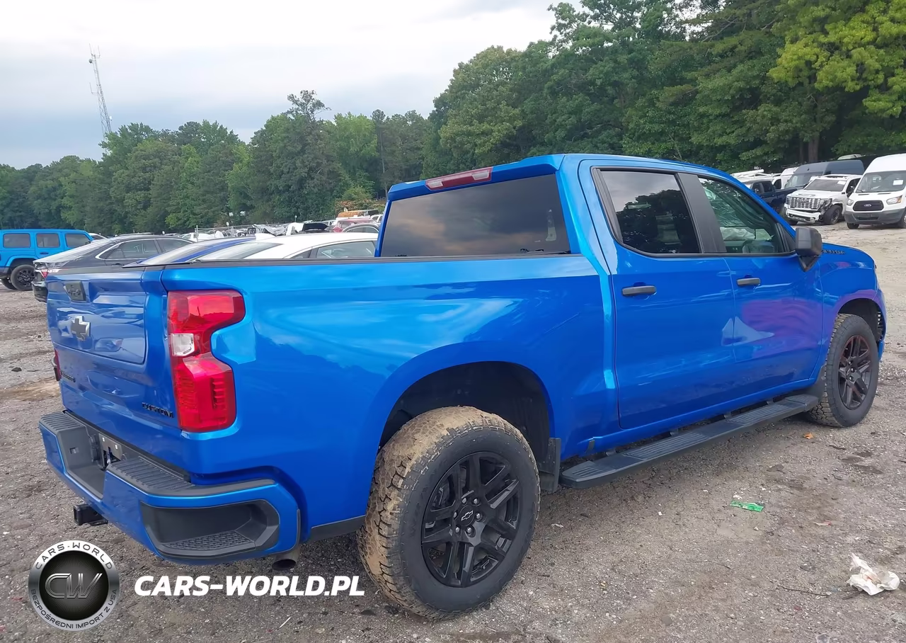 2025 Chevrolet Silverado 1500 2Wd Short Bed Custom VIN:1GCPABEK8SZ133170 - 4