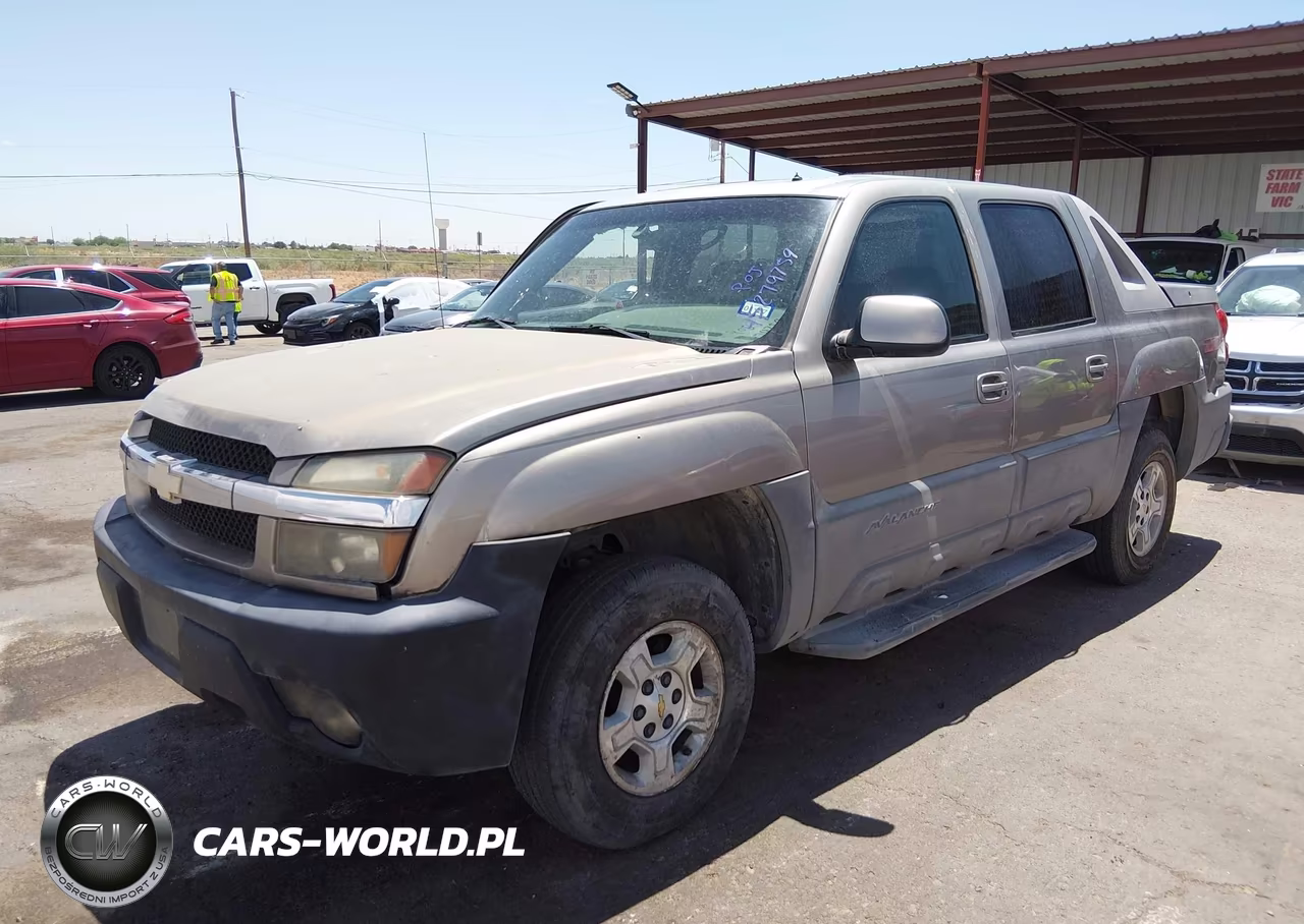 2002 Chevrolet Avalanche 1500 VIN:3GNEK13T12G141919 - 2