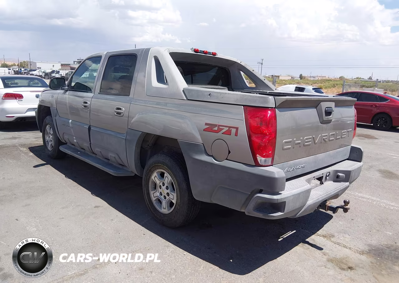 2002 Chevrolet Avalanche 1500 VIN:3GNEK13T12G141919 - 3