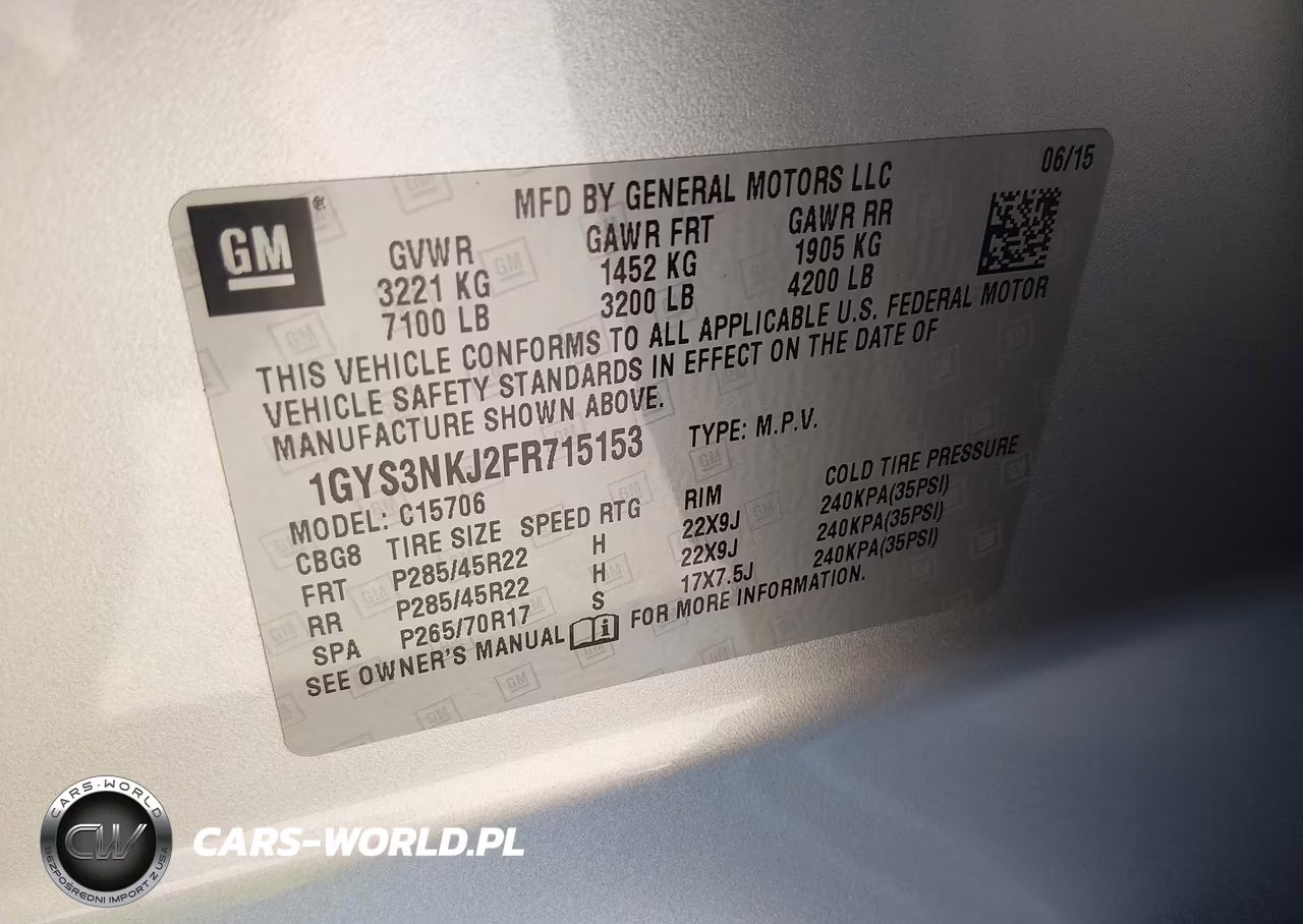 2015 Cadillac Escalade Premium VIN:1GYS3NKJ2FR715153 - 9