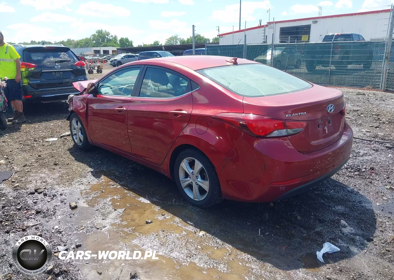 2016 Hyundai Elantra Value Edition VIN:5NPDH4AE6GH732335 - 3