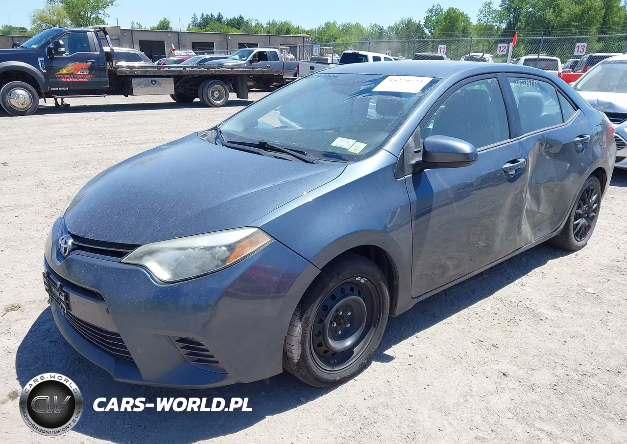 2015 Toyota Corolla Le VIN:2T1BURHE3FC323278 - 2
