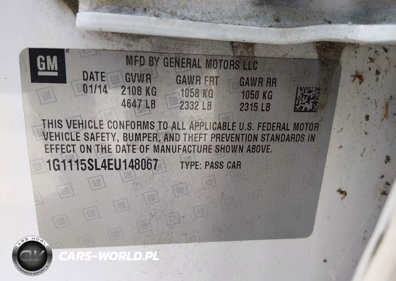 2014 Chevrolet Impala 1Lt VIN:1G1115SL4EU148067 - 9
