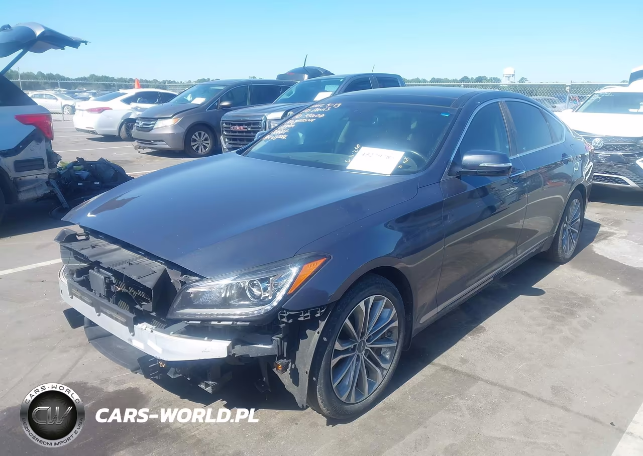 2017 Genesis G80 3.8 VIN:KMHGN4JE5HU178228 - 2