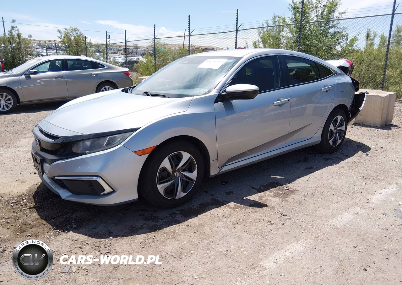 2020 Honda Civic Lx VIN:19XFC2F62LE209566 - 2