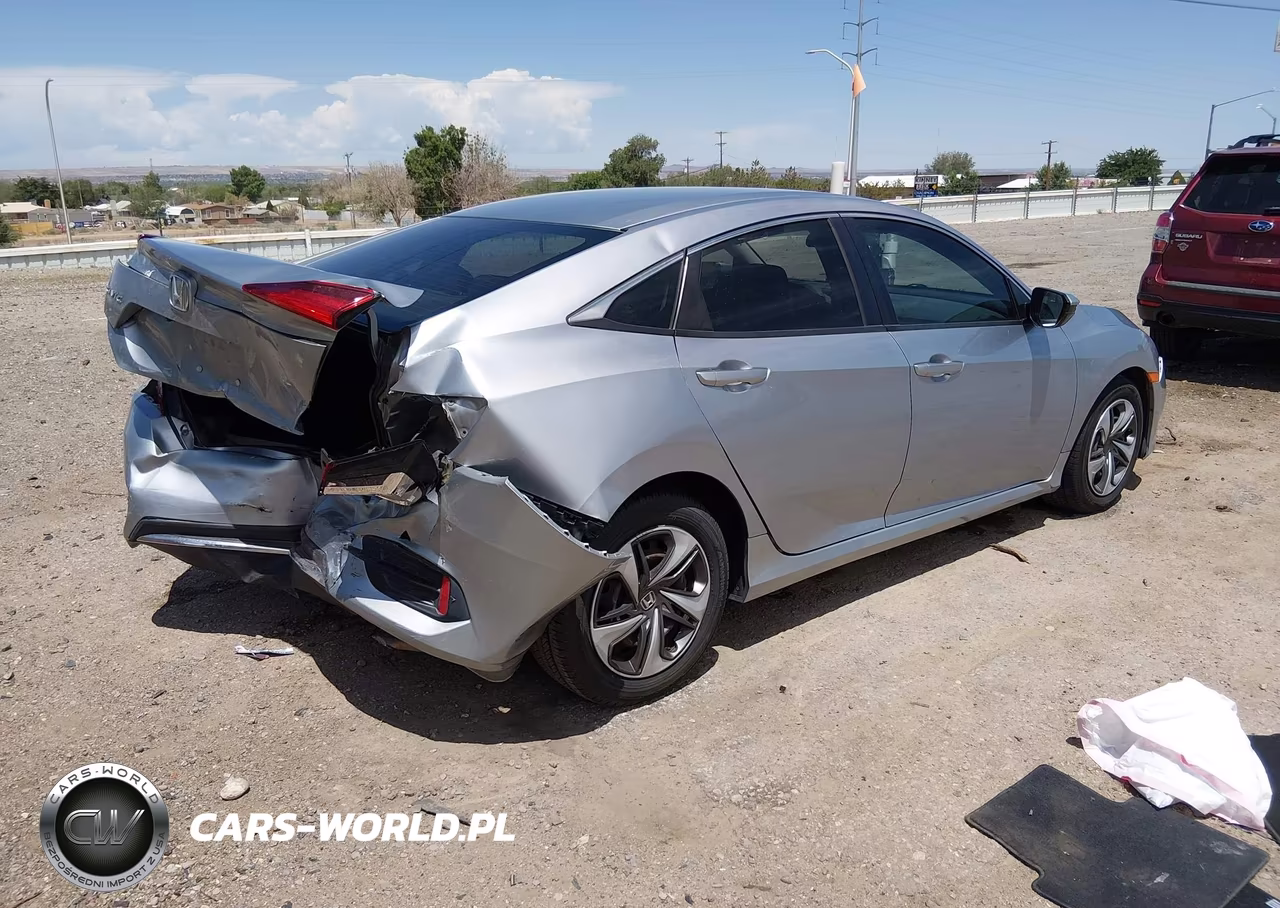 2020 Honda Civic Lx VIN:19XFC2F62LE209566 - 4