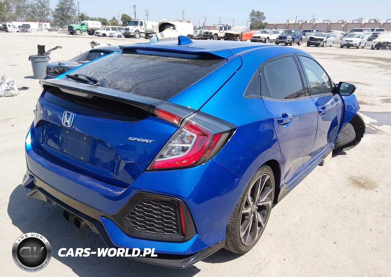 2017 Honda Civic Sport VIN:SHHFK7H45HU405559 - 4
