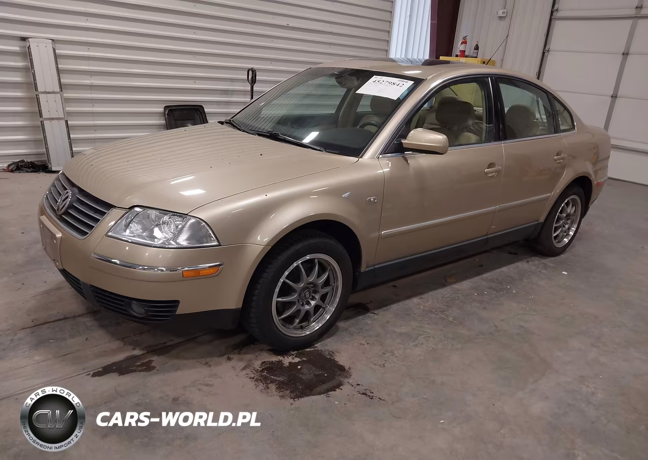 2001 Volkswagen Passat Glx VIN:WVWTH63B51P294316 - 2
