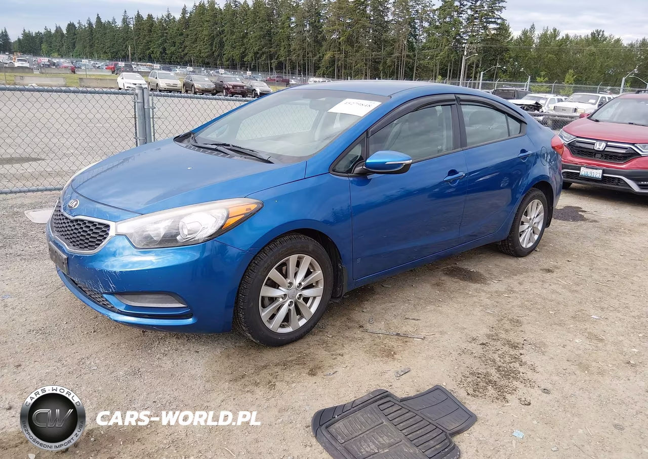 2014 Kia Forte Lx VIN:KNAFX4A6XE5221399 - 2