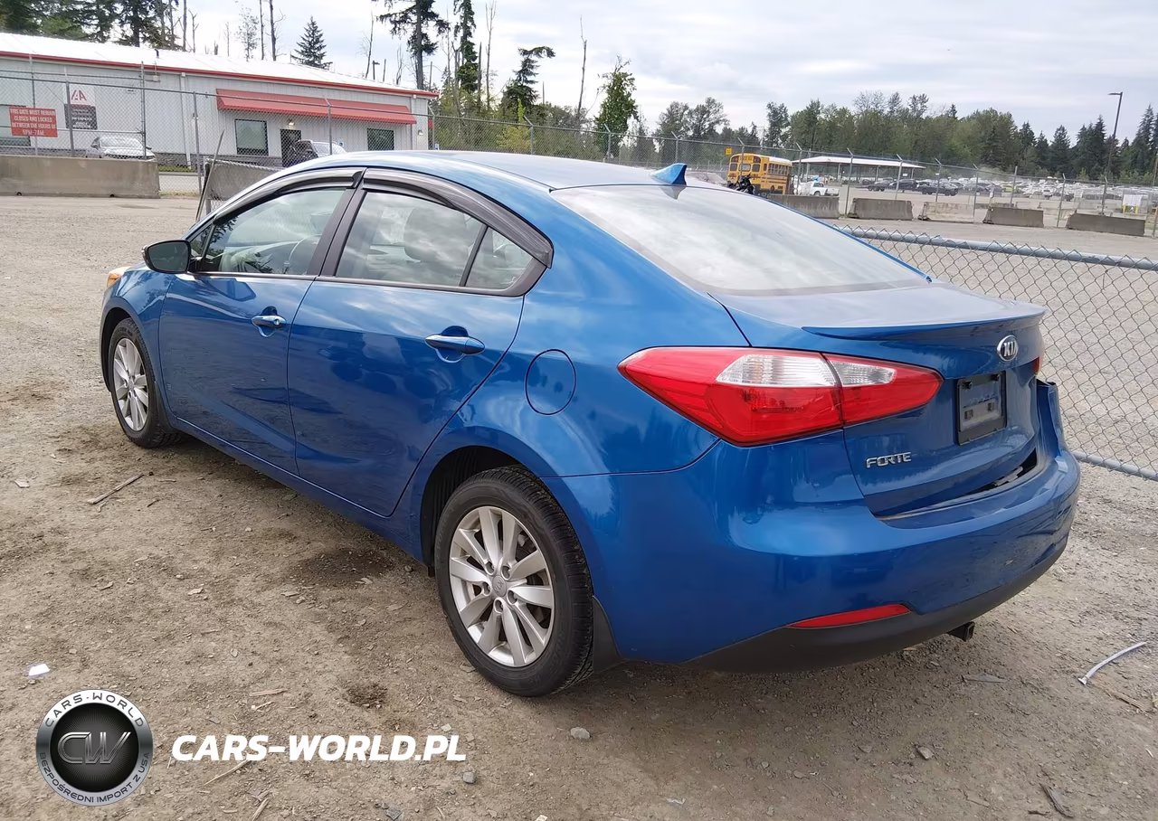 2014 Kia Forte Lx VIN:KNAFX4A6XE5221399 - 3