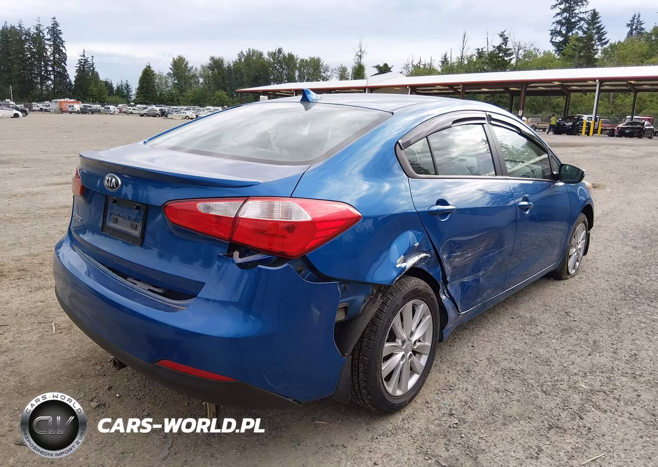 2014 Kia Forte Lx VIN:KNAFX4A6XE5221399 - 4