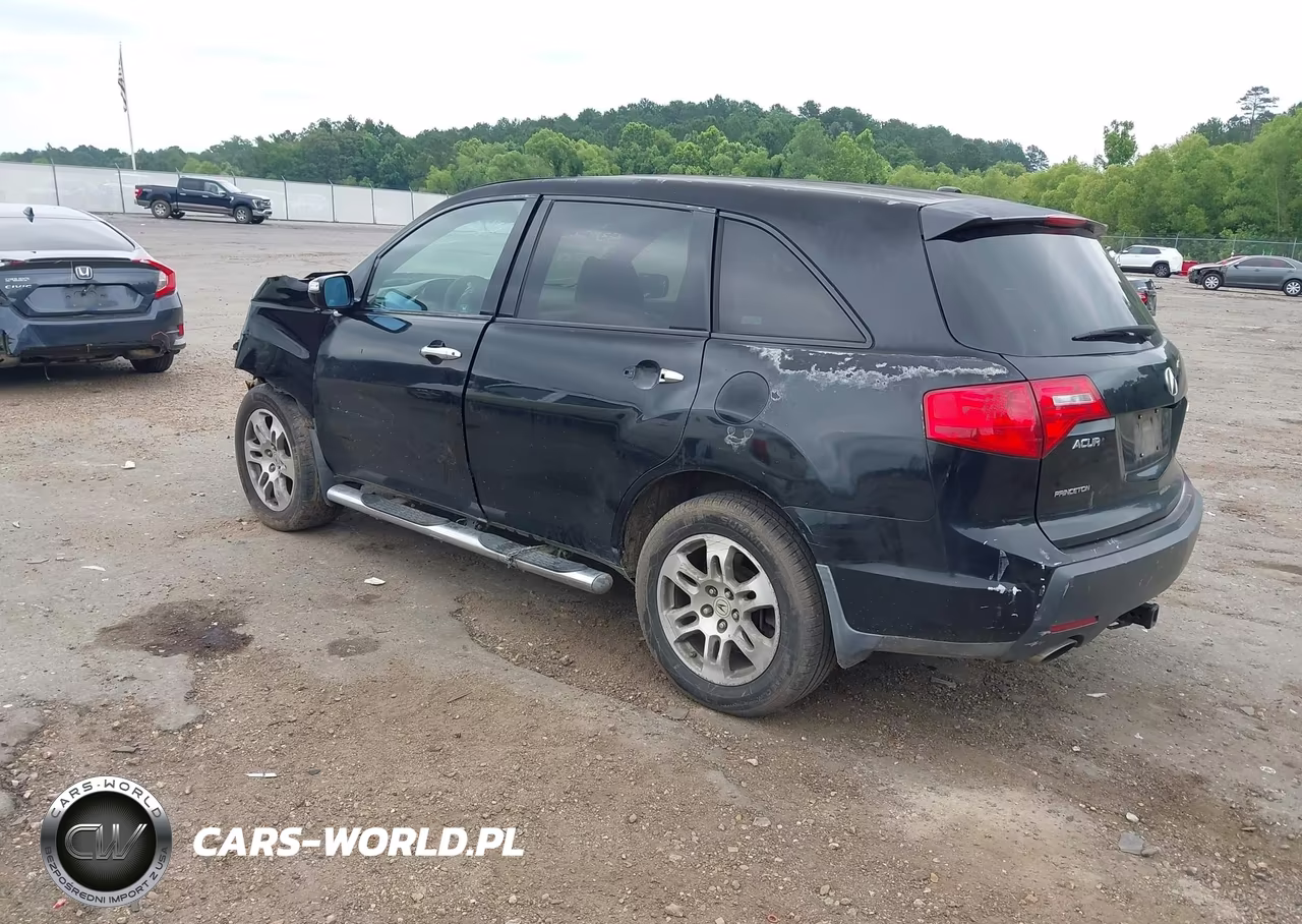 2007 Acura Mdx Technology Package VIN:2HNYD28397H511370 - 3