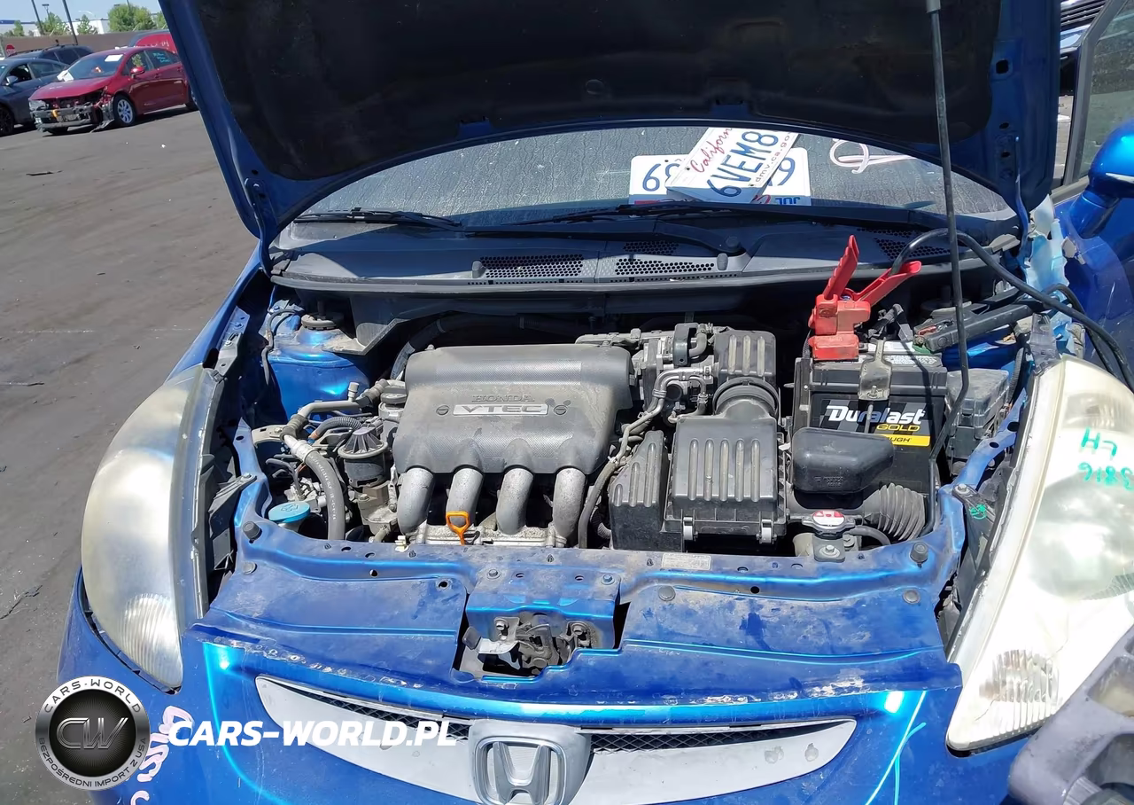 2008 Honda Fit Sport VIN:JHMGD386X8S062596 - 10