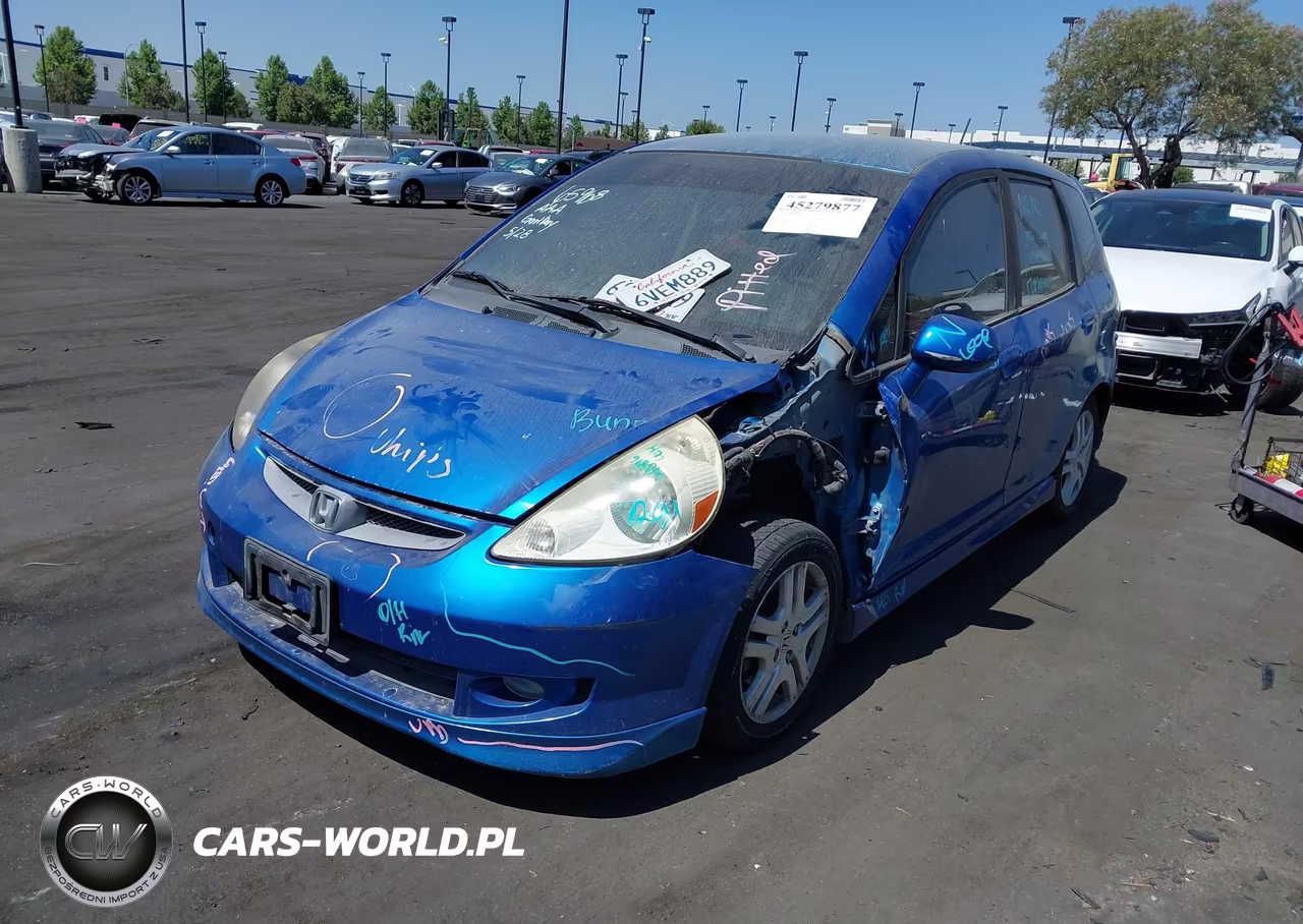 2008 Honda Fit Sport VIN:JHMGD386X8S062596 - 2