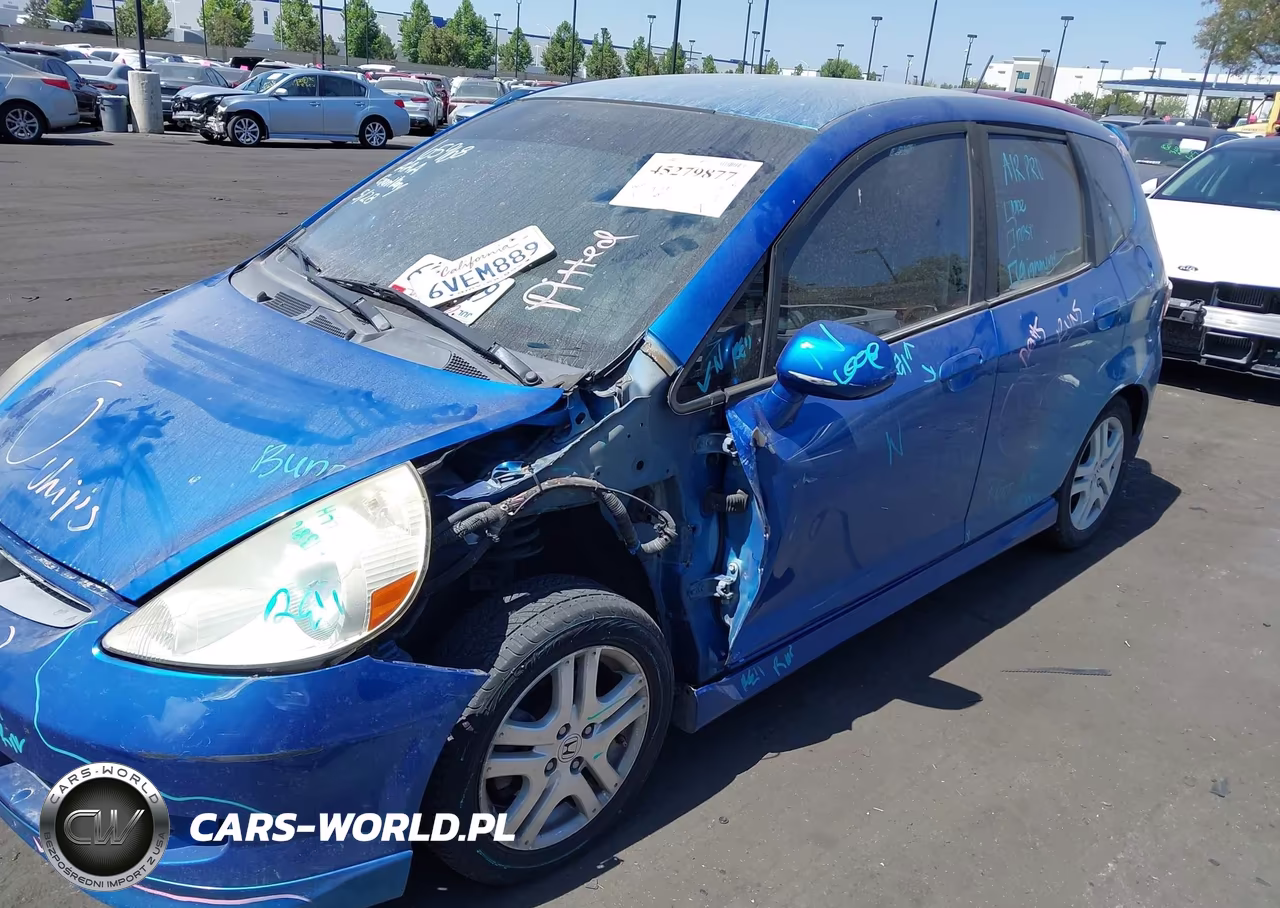 2008 Honda Fit Sport VIN:JHMGD386X8S062596 - 6