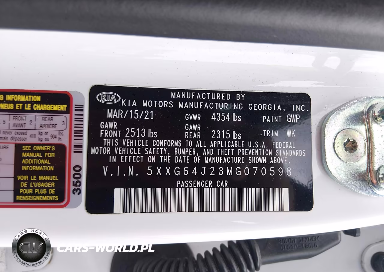 2021 Kia K5 Gt-Line VIN:5XXG64J23MG070598 - 9