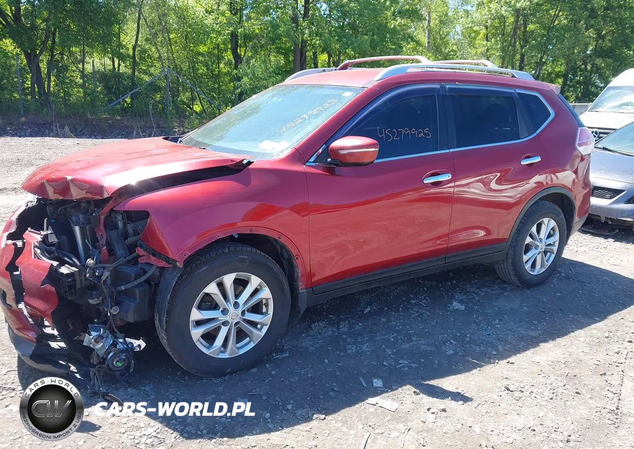 2015 Nissan Rogue Sv VIN:KNMAT2MV3FP520917 - 2