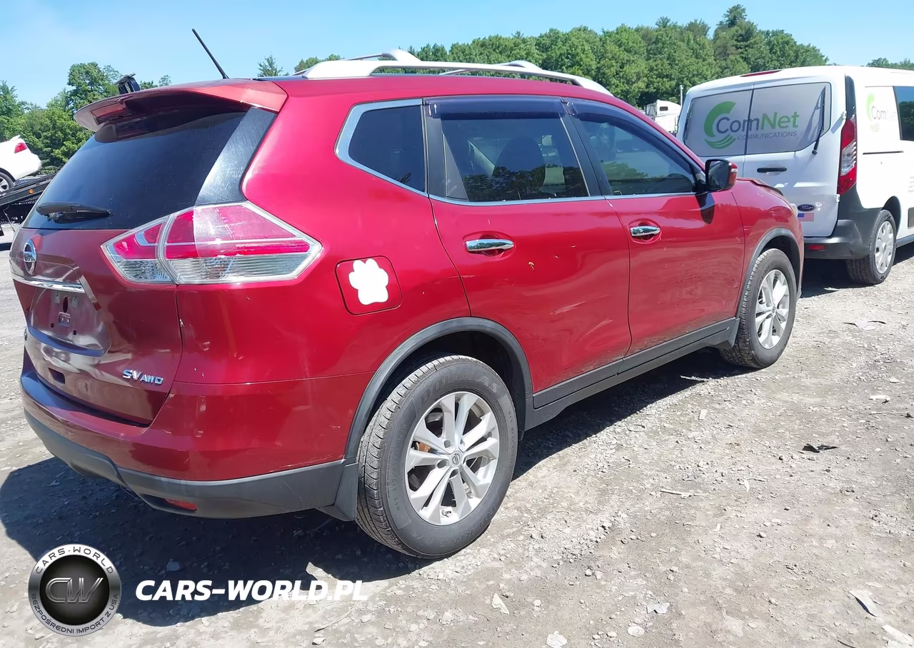 2015 Nissan Rogue Sv VIN:KNMAT2MV3FP520917 - 4