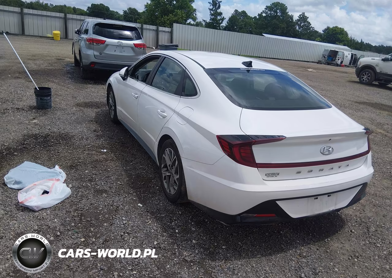 2021 Hyundai Sonata Sel VIN:KMHL64JA6MA148983 - 3