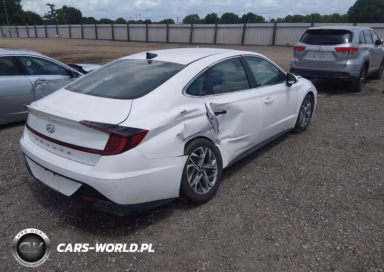 2021 Hyundai Sonata Sel VIN:KMHL64JA6MA148983 - 4