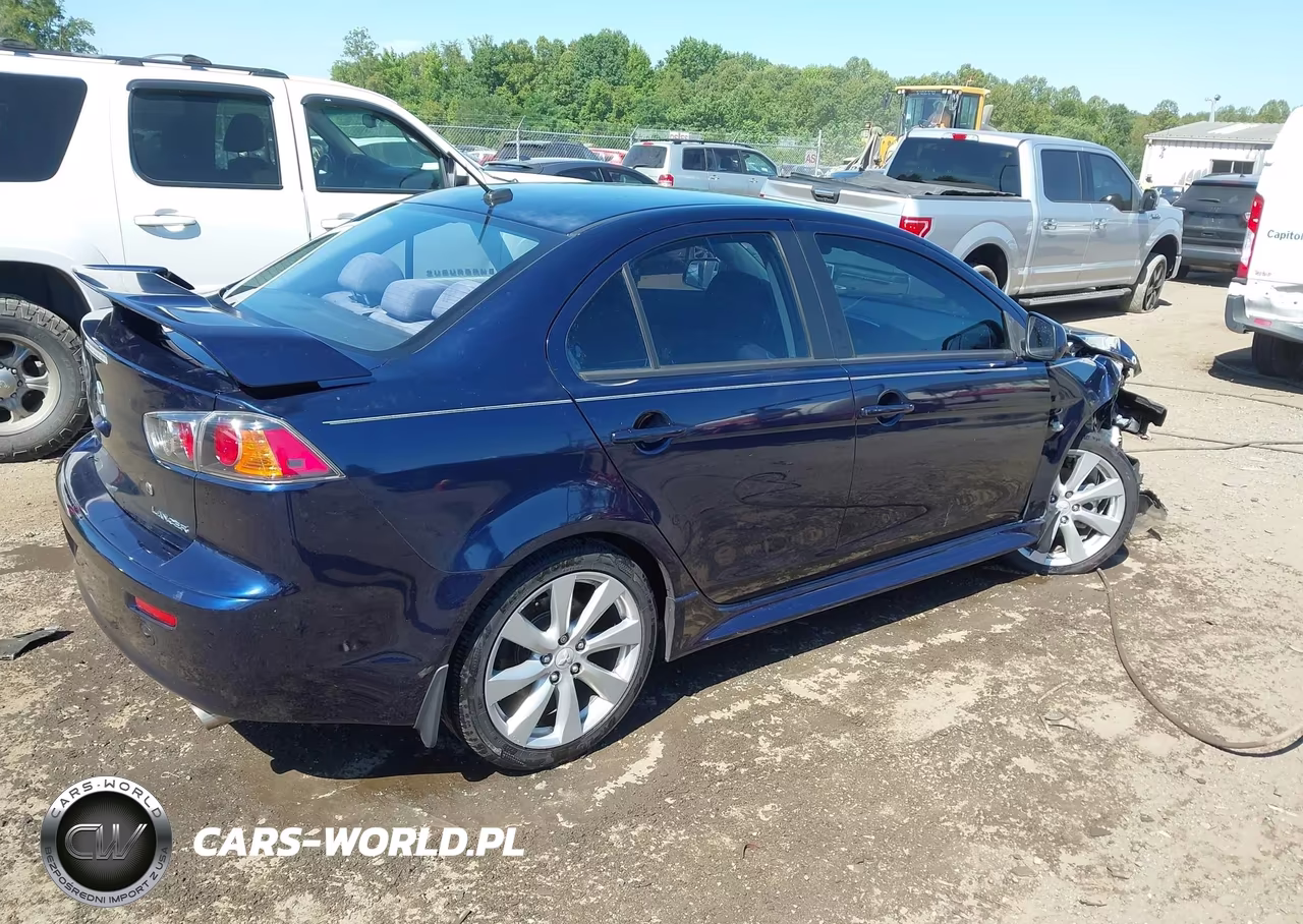 2014 Mitsubishi Lancer Gt VIN:JA32U8FW1EU007464 - 4