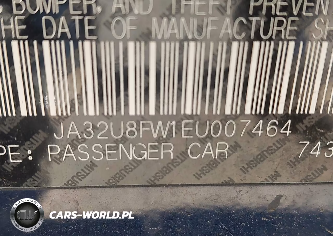 2014 Mitsubishi Lancer Gt VIN:JA32U8FW1EU007464 - 9