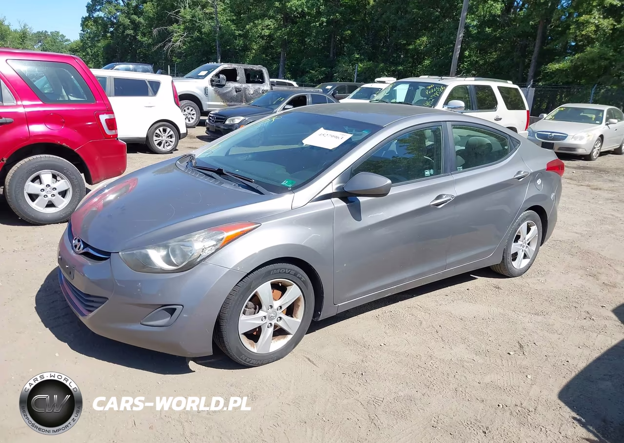 2013 Hyundai Elantra Gls VIN:5NPDH4AEXDH426623 - 2