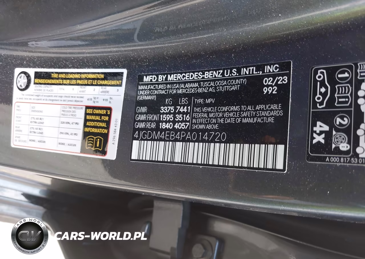 2023 Mercedes-Benz Eqs 580 Suv 4Matic VIN:4JGDM4EB4PA014720 - 9