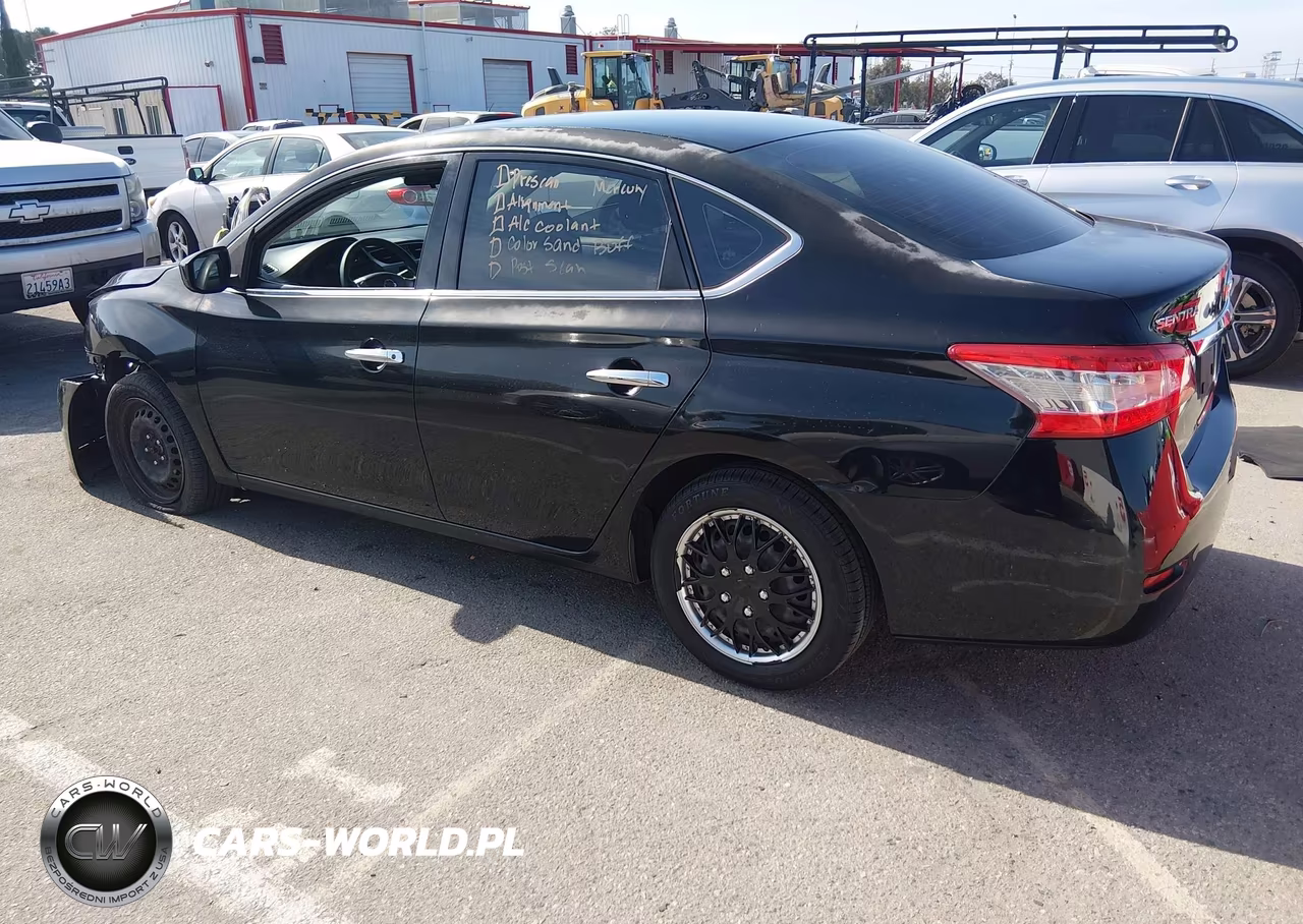 2014 Nissan Sentra S VIN:3N1AB7AP5EY249462 - 3