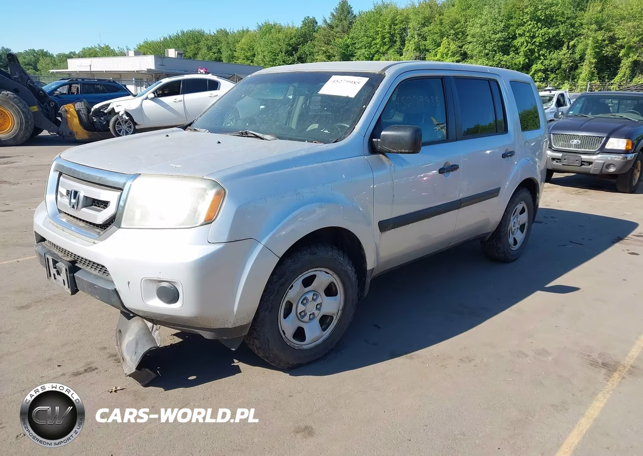 2009 Honda Pilot Lx VIN:5FNYF48229B051626 - 2