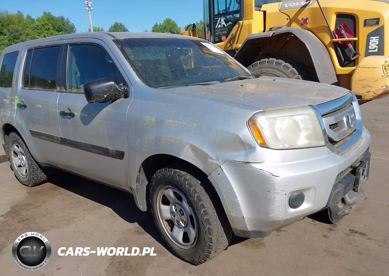 2009 Honda Pilot Lx VIN:5FNYF48229B051626 - 6