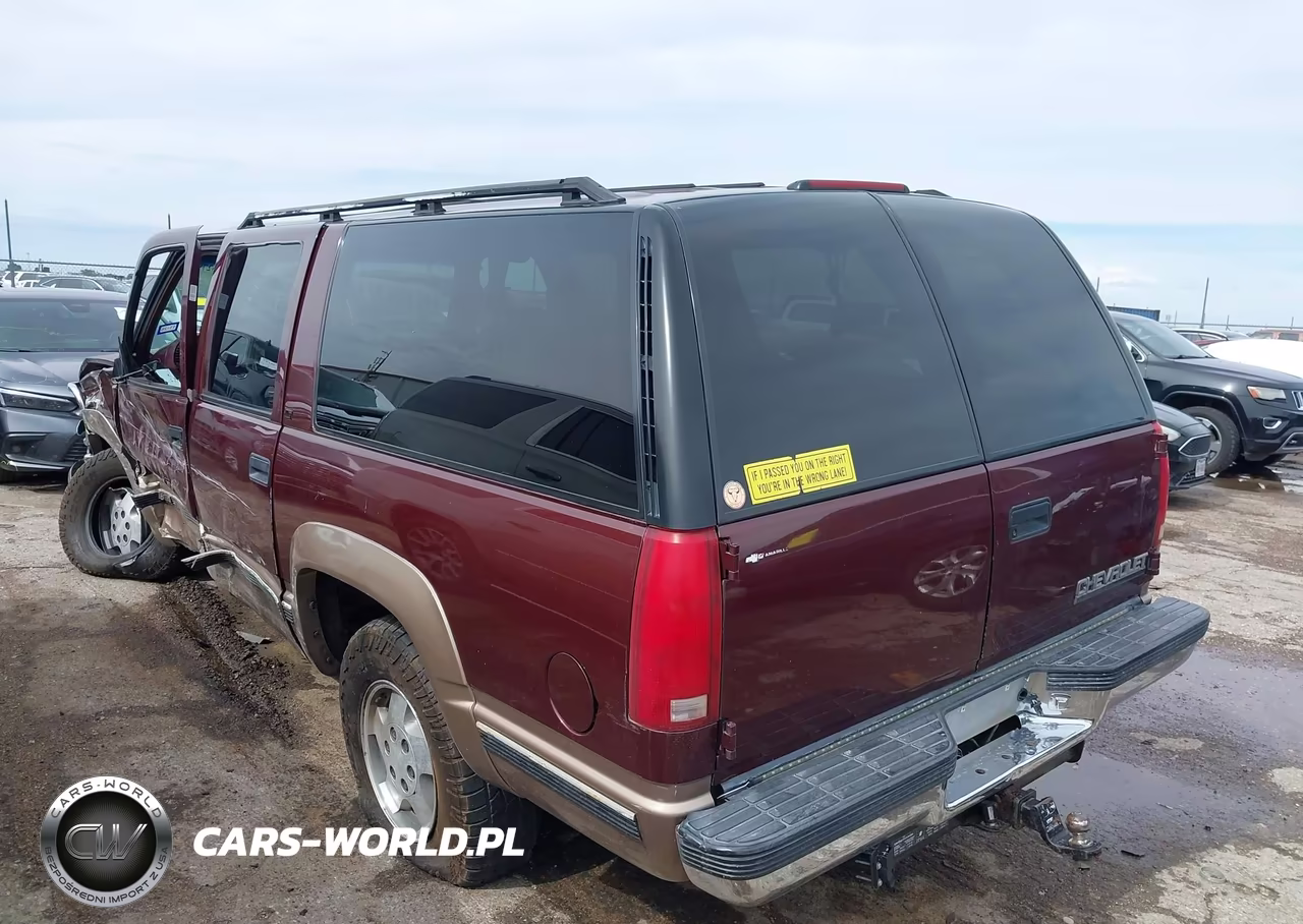 1995 Chevrolet Suburban K1500 VIN:1GNFK16K2SJ387299 - 3