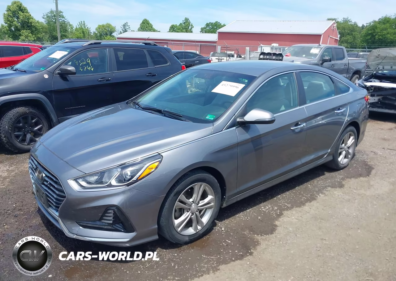 2018 Hyundai Sonata Sel VIN:5NPE34AF6JH668753 - 2