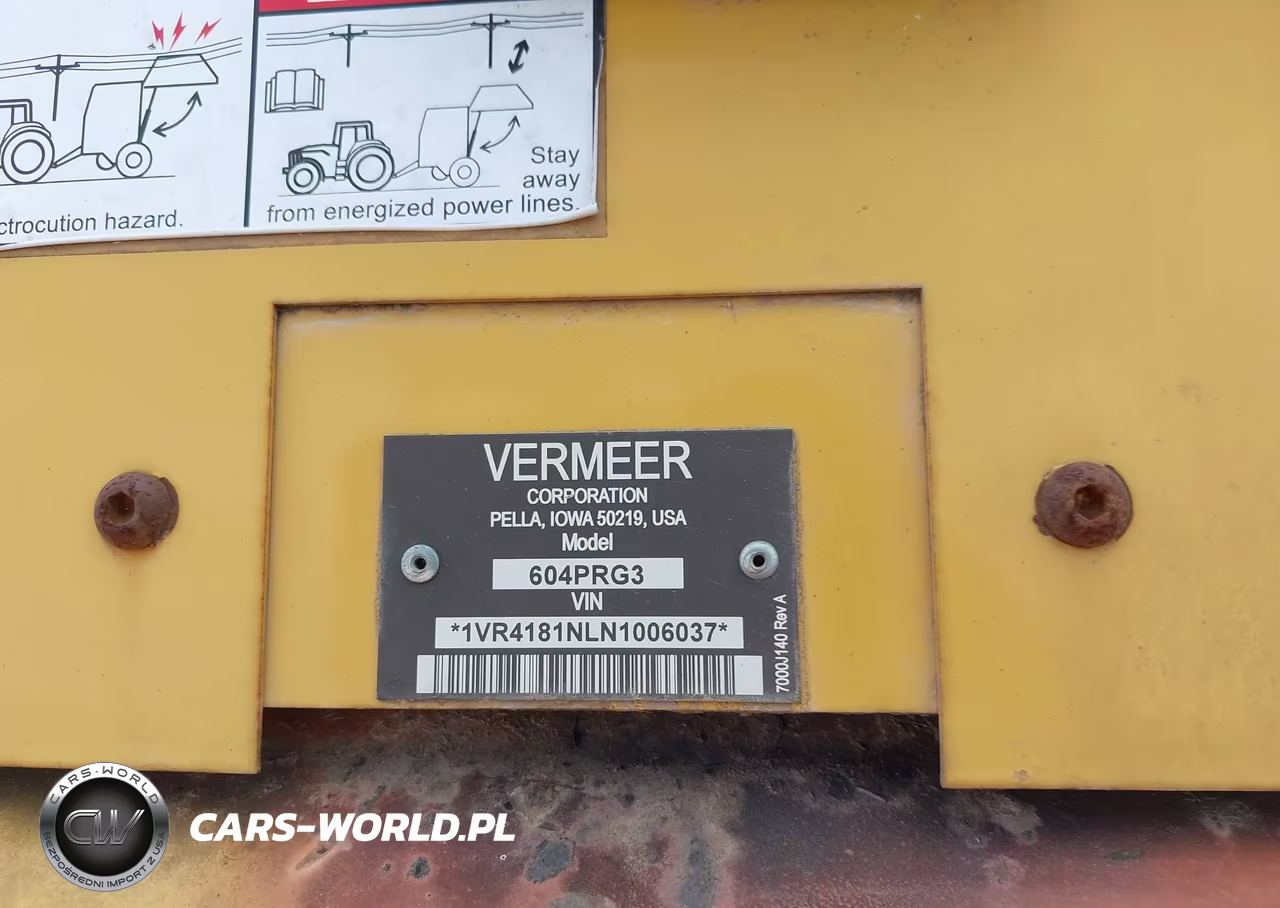 2023 Vermeer 604Prg3 VIN:1VR4181NLN1006037 - 9