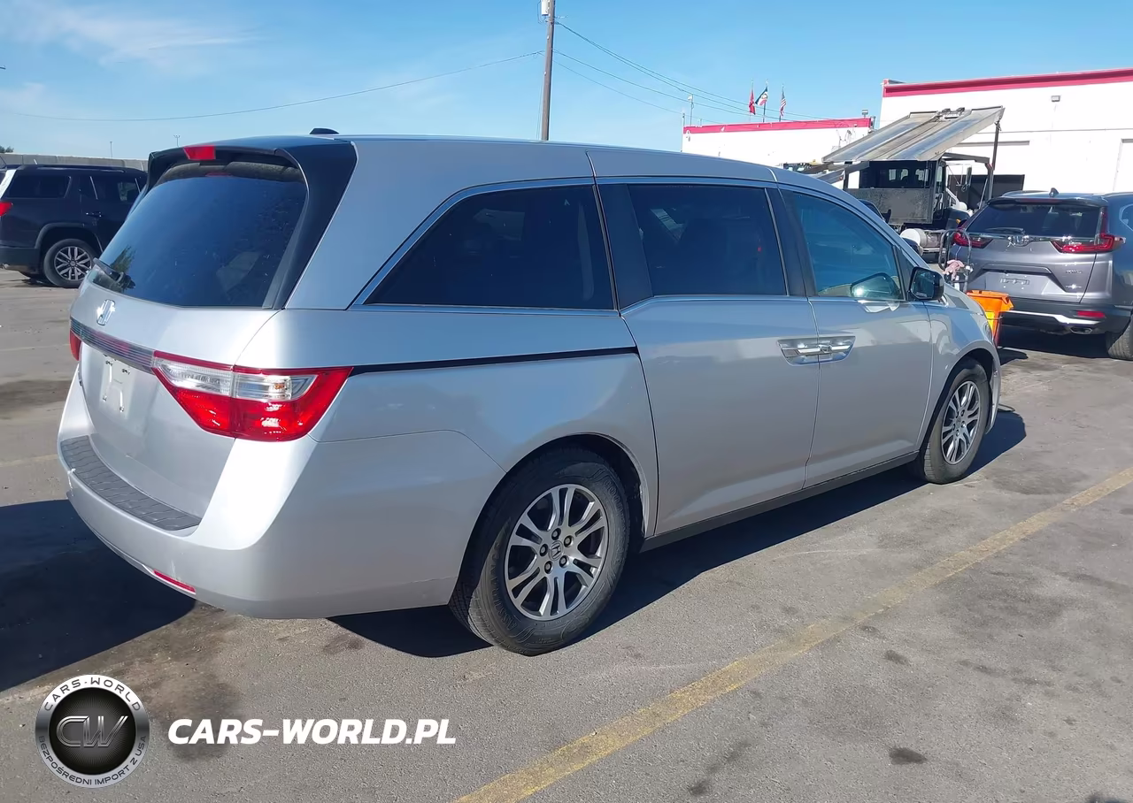 2011 Honda Odyssey Ex-L VIN:5FNRL5H64BB035326 - 4